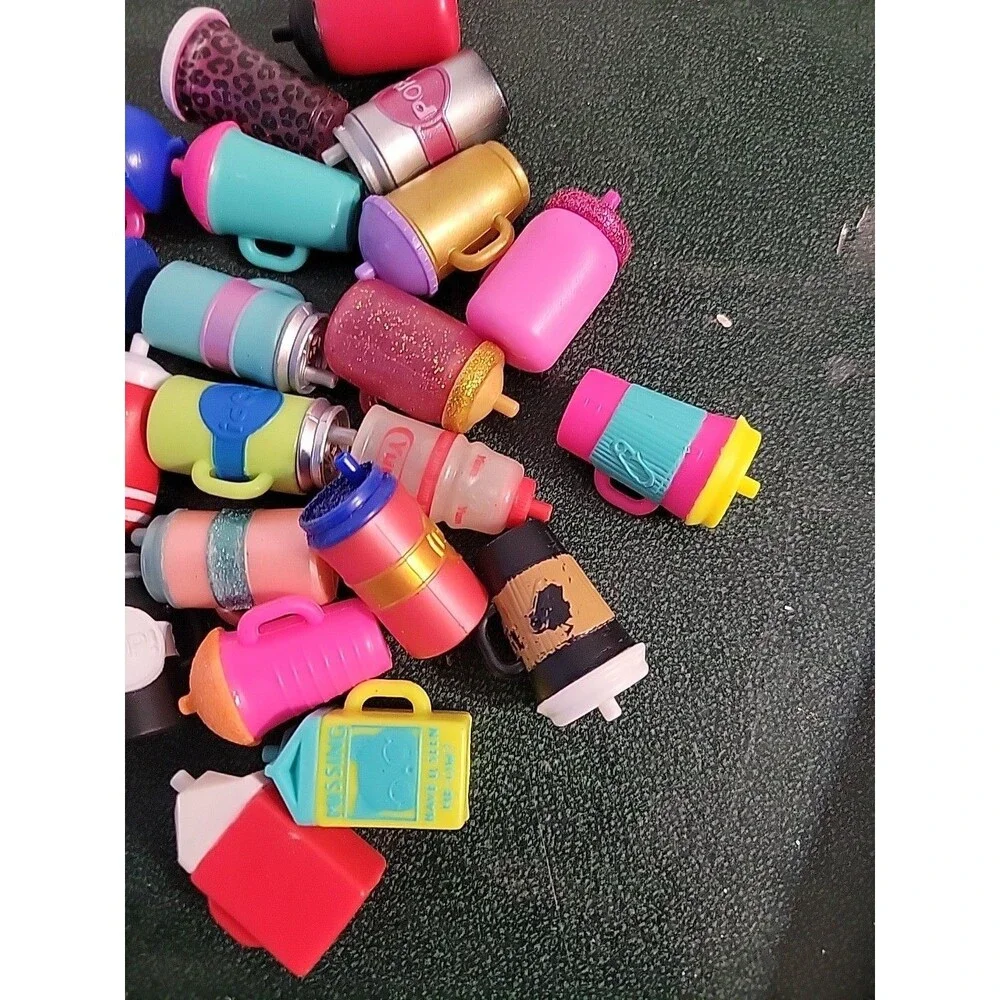 Original MGA Lol Doll SPARE‎ BOTTLES Mixed lot sippy cups